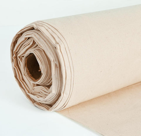 100% Natural Calico Fabric – Durable, Eco-Friendly & Unbleached