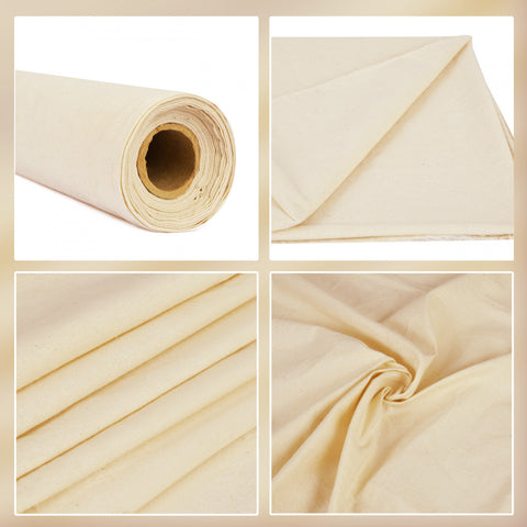 100% Natural Calico Fabric – Durable, Eco-Friendly & Unbleached
