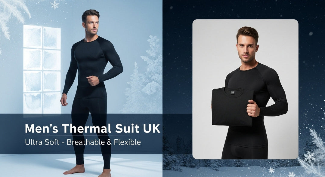 Buy Men's Thermal Suit in UK – Ultra Soft, Breathable &amp; Flexible Compression Set