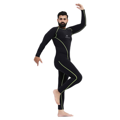 Men’s Thermal Suit - Ultra Soft, Breathable, Quick-Dry, Flexible Compression Set