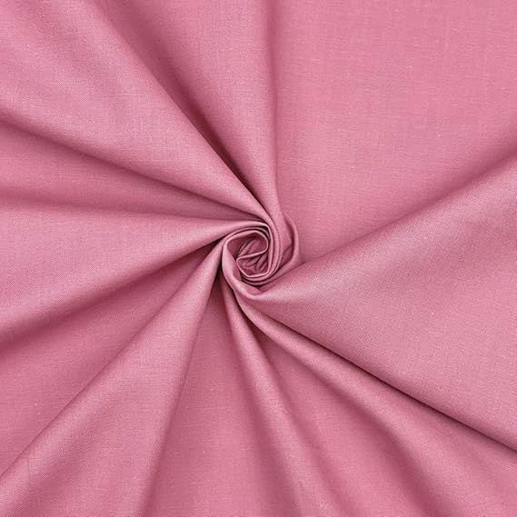 100% Cotton in Dusky Pink Colour