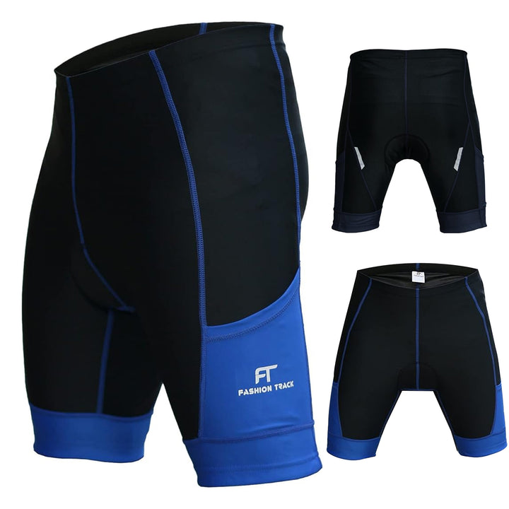 Men’s MTB Cycling Shorts - Breathable, Padded, Reflective