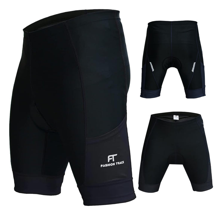 Men’s MTB Cycling Shorts - Breathable, Padded, Reflective