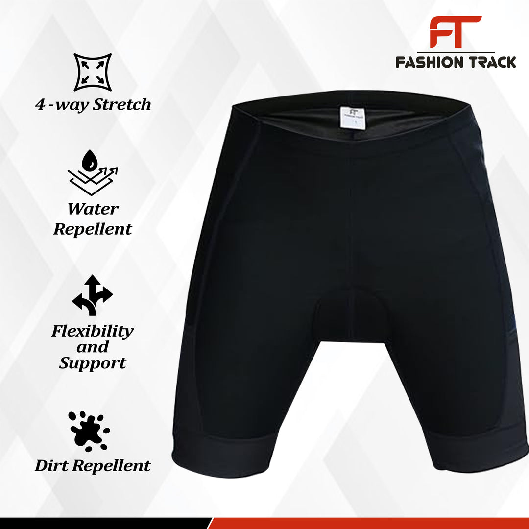 Men’s MTB Cycling Shorts - Breathable, Padded, Reflective