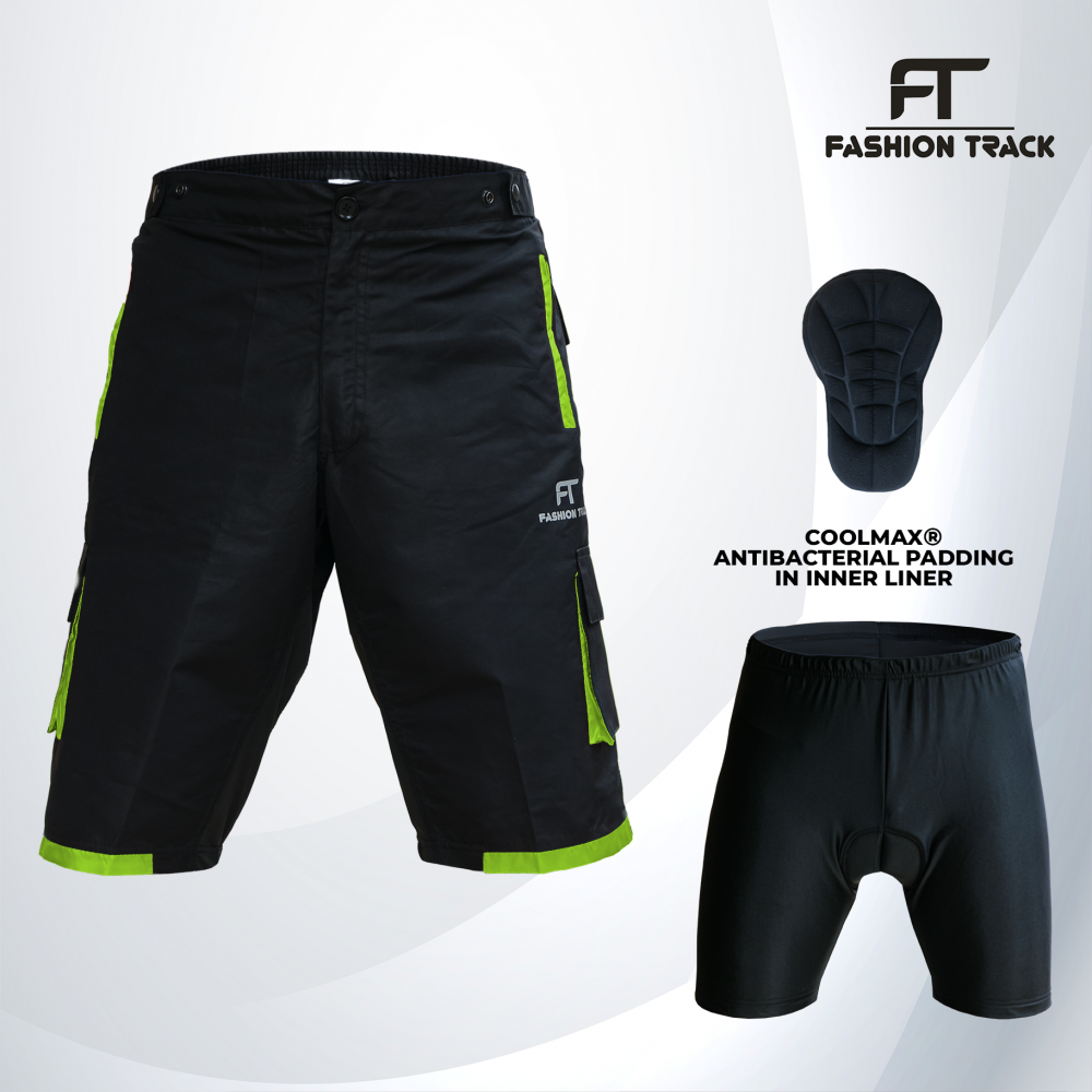 Lightweight Mountain Bike Shorts with Adjustable Waist Fit