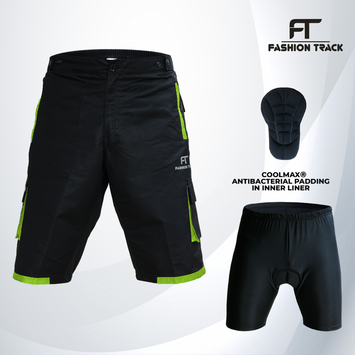 Lightweight Mountain Bike Shorts with Adjustable Waist Fit