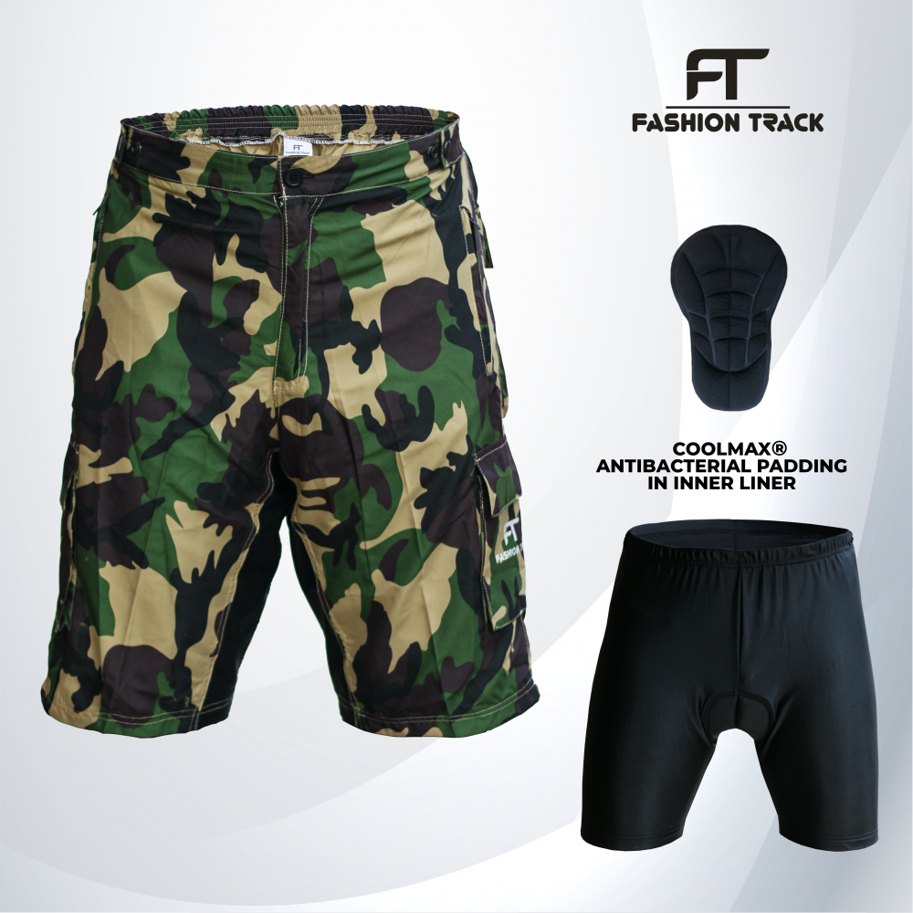 Lightweight MTB Cycling Shorts Featuring Six Utility Pockets