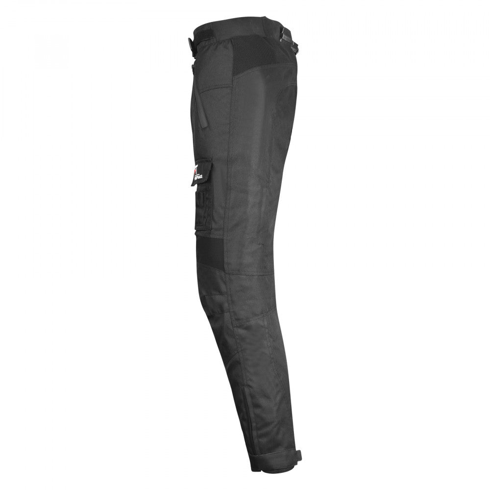 Protective Motorcycle Cordura Trousers with Adjustable Fit and Armor