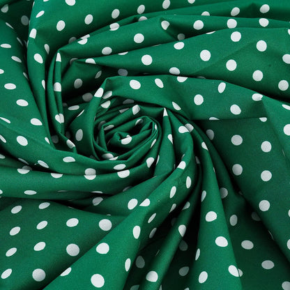 Polka Dot 100% Cotton Fabric – 8mm Print