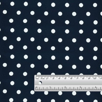 Polka Dot 100% Cotton Fabric – 8mm Print