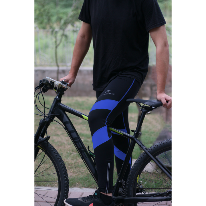 Men’s Padded Cycling Trousers - Thermal, Breathable, Reflective, Shock Absorption