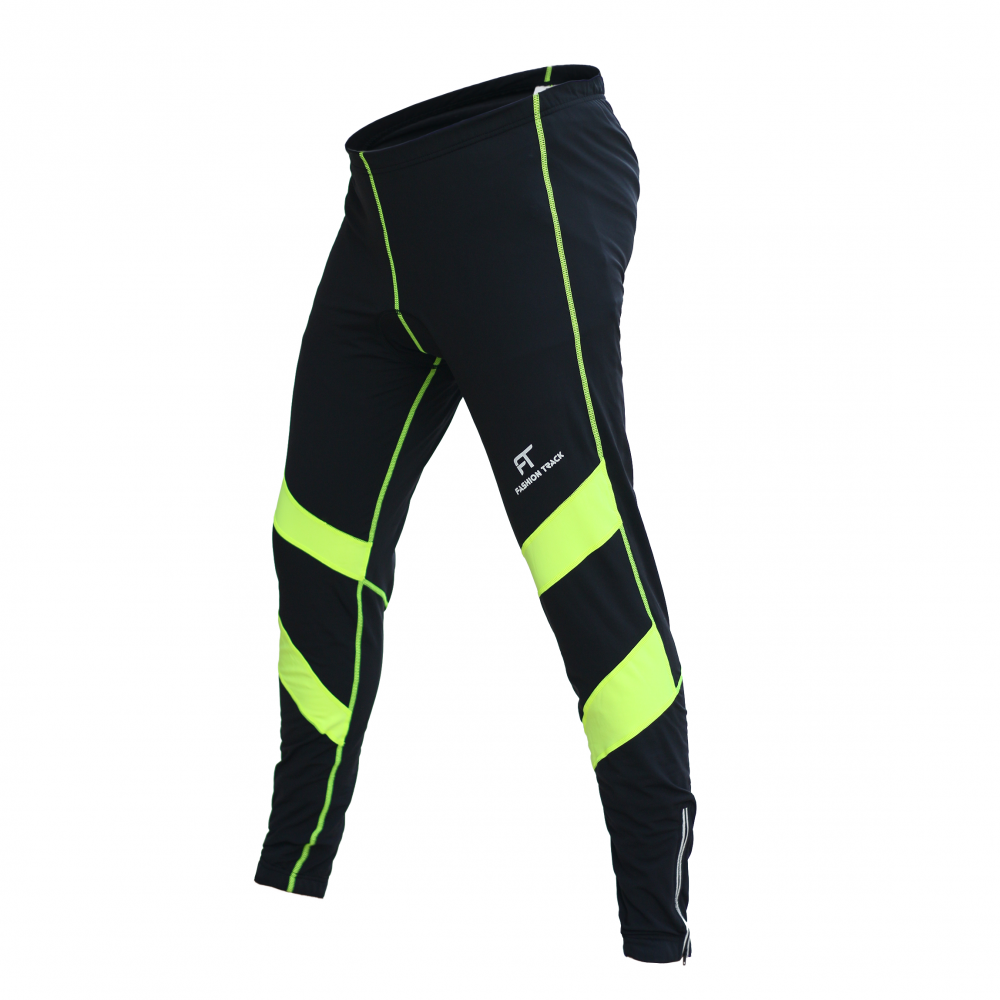 Men’s Padded Cycling Trousers - Thermal, Breathable, Reflective, Shock Absorption