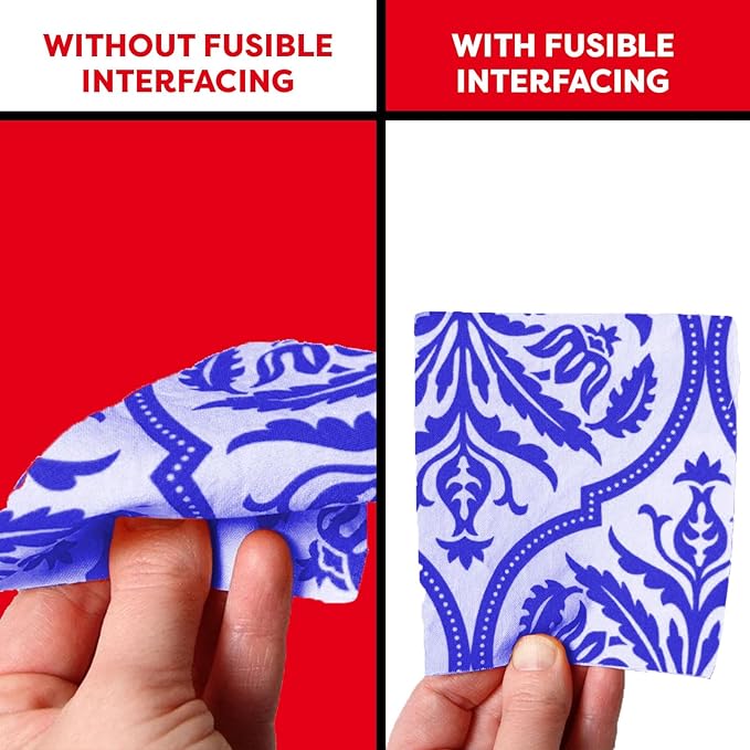 Medium Weight Non Woven Iron On Fusible Interfacing – Black (90 cm Width)