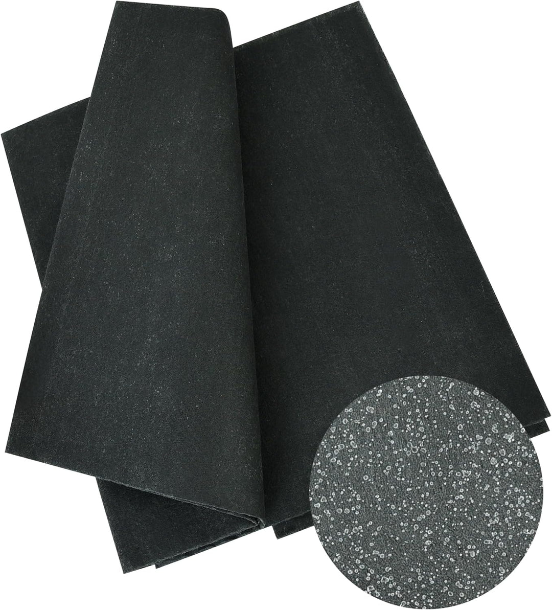 Medium Weight Non Woven Iron On Fusible Interfacing – Black (90 cm Width)