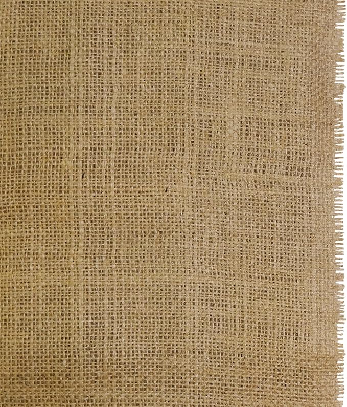 FT Fashion Track Hessian Fabric 40"/100cm Wide, 10m Natural Burlap 275Gsm Jute for Crafts, Upholstery & Decor