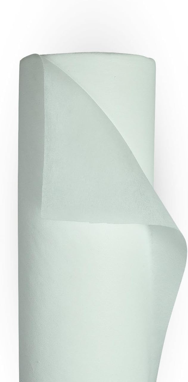 Medium Weight Sew In Spun Bond Non Woven Interfacing – 81 cm Width (100 % Polypropylene), 3 Metre – White