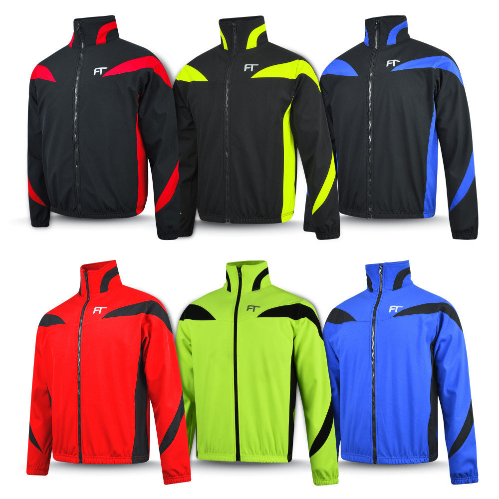 Fleece-Lined Cycling Jacket for Fall and Winter Outdoor Riding