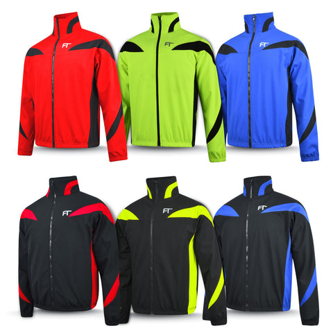 Soft Shell Cycling Jacket – Water-Resistant, Fleece-Lined, Reflective Cycling Jacket for Fall/Winter